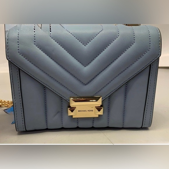 MICHAEL KORS Whitney Medium Quilted Shoulder Bag RETAIL $558